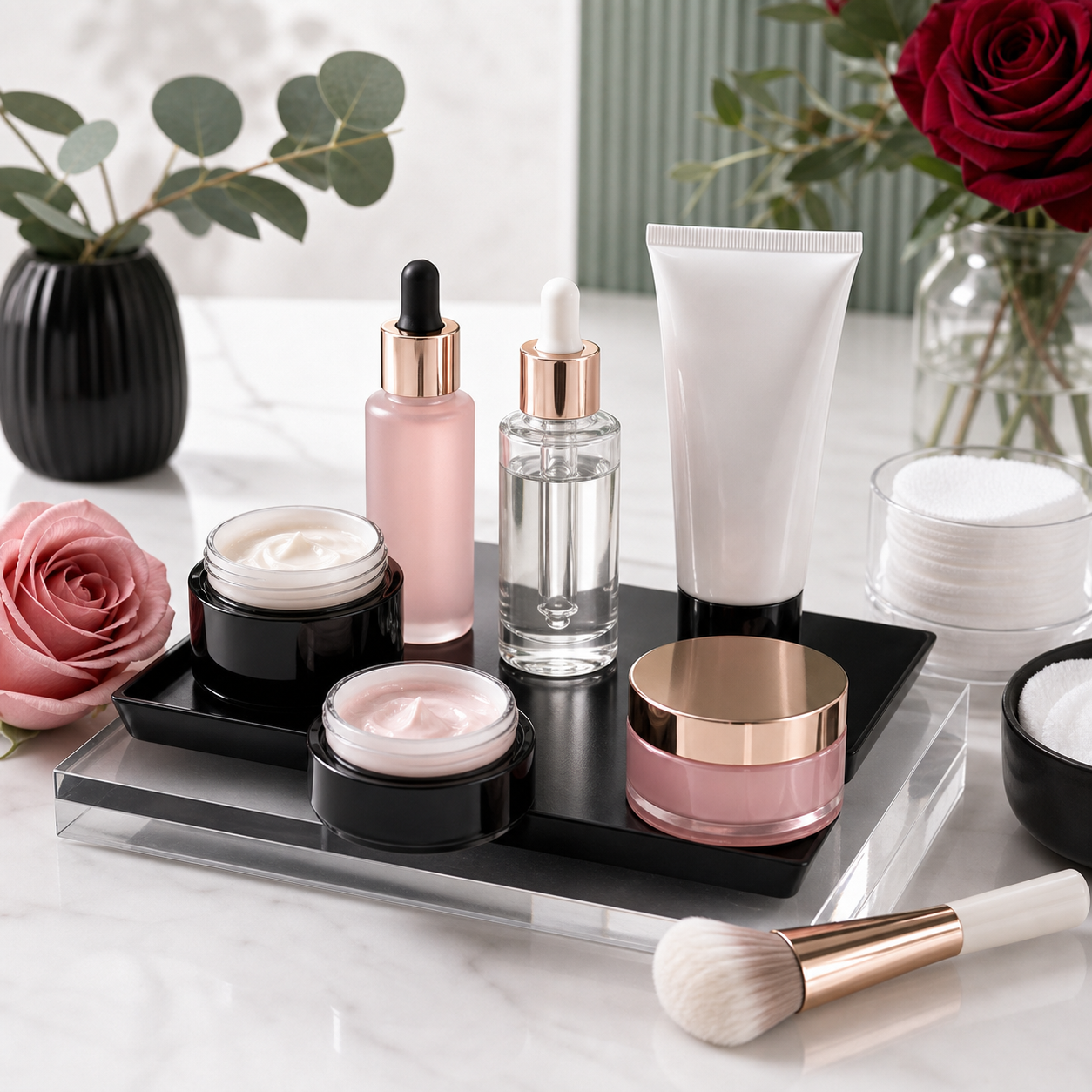 Routine beauty Le Tre Rose