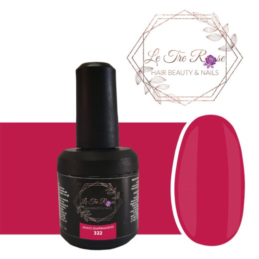 Semipermanente fuxsia 322      10ml