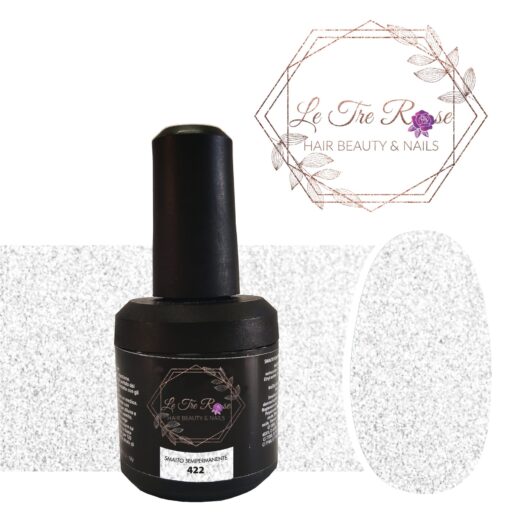 Semipermanente bianco latte glitter 422 12ml