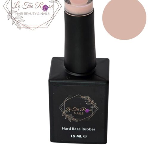 Hard base rubber rosa latte 15ml LE TRE ROSE cod.#07