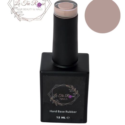 Hard base rubber rosa carne 15ml LE TRE ROSE cod.#111