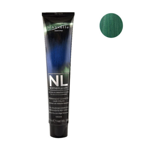 MAXXELLE NL NORTHERN_LIGHTS COLORAZIONE PERMANENTE 100ml emerald
