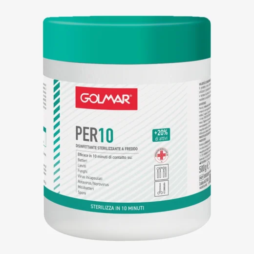 GLOMAR PER 1O Disifettante Sterelizzante Peracetico