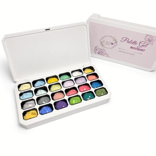 Palette Gel Boquet - solid gel 24 colori